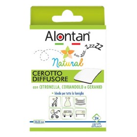 Alontan Natural Cerotto Diffusore Anti Zanzare 24 Pezzi Alontan Natural Cerotto Diffusore Anti Zanzare 24 Pezzi