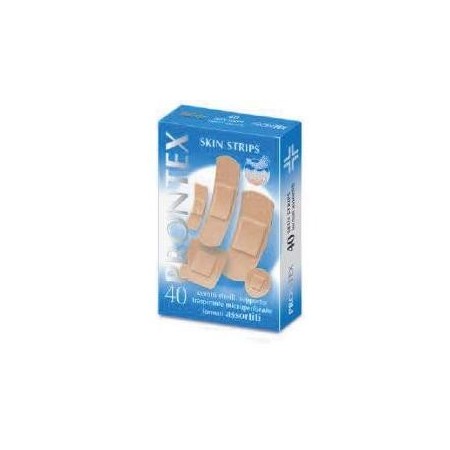 Safety Prontex Skin Strips Cerotti Assortiti 40 Pezzi