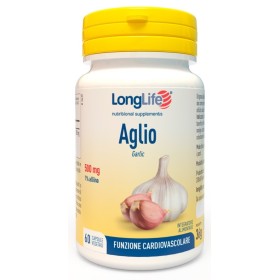 LongLife Aglio Integratore Apparato Cardiovascolare 60 Capsule LongLife Aglio Integratore Apparato Cardiovascolare 60 Capsule