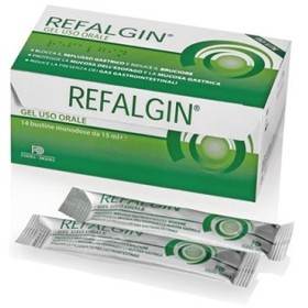 Refalgin Gel Soluzione Orale Reflusso Gastrico 14 Bustine 15 ml Refalgin Gel Soluzione Orale Reflusso Gastrico 14 Bustine 15 ml