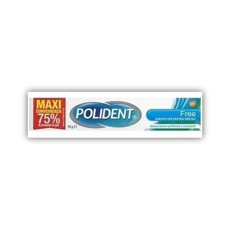Polident Gusto Neutro Adesivo per Protesi Dentali 70 g