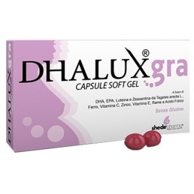 Dhalux GRA Integratore Per La Vista 30 Capsule Softgel Dhalux GRA Integratore Per La Vista 30 Capsule Softgel