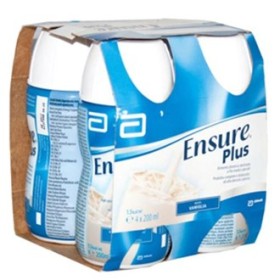 Ensure Plus Alimento a Fini Medici Speciali Ipercalorico Vaniglia 4x200ml Ensure Plus Alimento a Fini Medici Speciali Ipercalorico Vaniglia 4x200ml