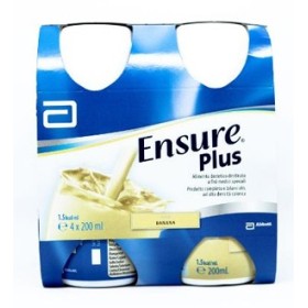 Ensure Plus Alimento a Fini Medici Speciali Ipercalorico Banana 4x200ml Ensure Plus Alimento a Fini Medici Speciali Ipercalorico Banana 4x200ml