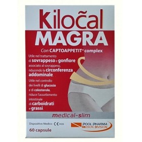 Kilocal Magra Integratore per Perdita Peso 60 Compresse Kilocal Magra Integratore per Perdita Peso 60 Compresse
