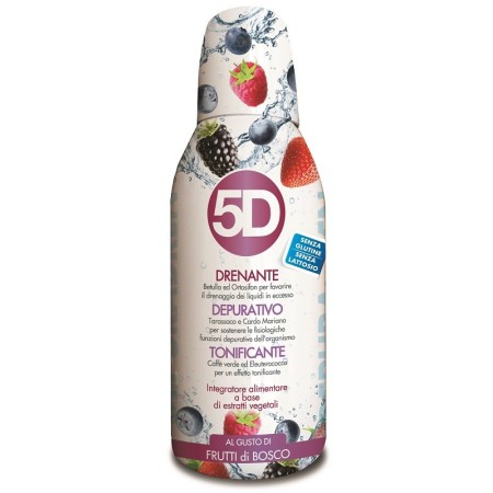 5D Depuradren Frutti Bosco Integratore Depurativo Drenante 5