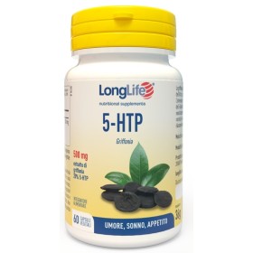 Longlife 5-HTP Integratore per Ansia e Stress 60 Capsule Longlife 5-HTP Integratore per Ansia e Stress 60 Capsule