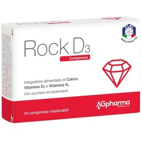 Rock D3 45 Integratore Per le Ossa 45 Compresse Rock D3 45 Integratore Per le Ossa 45 Compresse