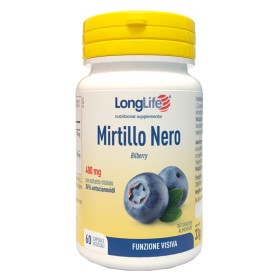 LongLife Mirtillo Nero Integratore Per la Vista 60 Capsule LongLife Mirtillo Nero Integratore Per la Vista 60 Capsule