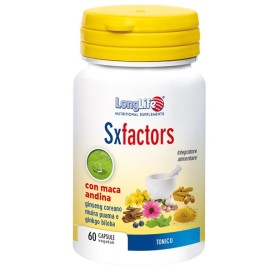 LongLife Sxfactors Integratore Energizzante 60 Capsule LongLife Sxfactors Integratore Energizzante 60 Capsule