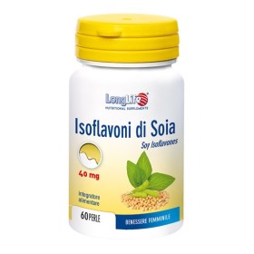 LongLife Isoflavoni di Soia Integratore Menopausa 60 Perle LongLife Isoflavoni di Soia Integratore Menopausa 60 Perle