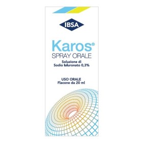 Karos Spray Orale 0,3% Gola Infiammata 20 ml Karos Spray Orale 0,3% Gola Infiammata 20 ml