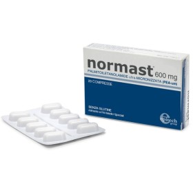 Normast 600 mg Integratore con Palmitoiletanolamide 20 Compresse Normast 600 mg Integratore con Palmitoiletanolamide 20 Compresse