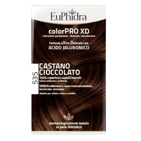 Euphidra ColorPRO XD 535 Castano Cioccolato Tintura Extra Delicata
