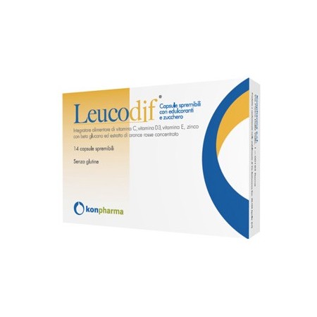 Leucodif Integratore Difese Immunitarie 14 Capsule Spremibili