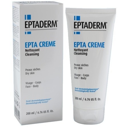Epta Creme Detergente Viso e Corpo Per Pelle Secca 200 ml