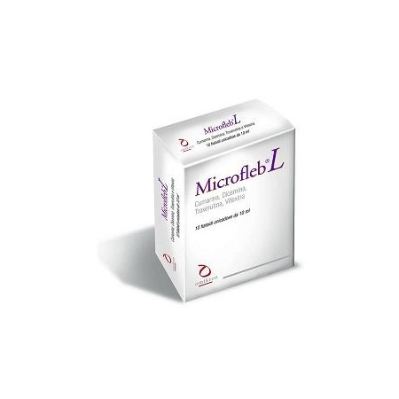 Microfleb L Integratore Sistema Linfatico 10 Fiale 10 ml