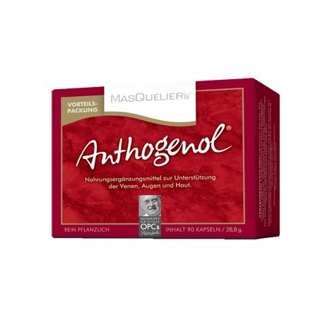 Nature's Plus Masquelier's Original OPCs Anthogenol Integratore Antiossidante 90 Capsule