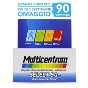 Multicentrum Select 50  Integratore Multivitaminico Multiminerale 90 Compresse Multicentrum Select 50  Integratore Multivitaminico Multiminerale 90 Compresse