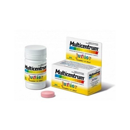 Multicentrum Junior Integratore Vitamine Bambini 30 Compresse Masticabili