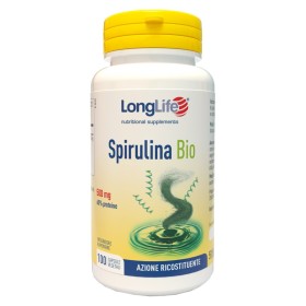 LongLife Spirulina Bio 500 mg Integratore 100 Capsule Vegetali LongLife Spirulina Bio 500 mg Integratore 100 Capsule Vegetali