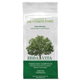 Erba Vita Finocchio Composto Tisana Integratore Funzionalità Digestiva 100 g Erba Vita Finocchio Composto Tisana Integratore Funzionalità Digestiva 100 g