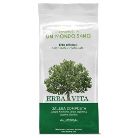 Erba Vita Galega Composto Tisana Integratore Funzionalità Galattogoga 100 g Erba Vita Galega Composto Tisana Integratore Funzionalità Galattogoga 100 g