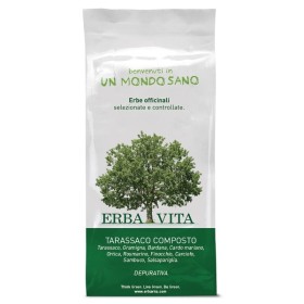 Erba Vita Tarassaco Composto Tisana Integratore Funzionalità Epatica 100 g Erba Vita Tarassaco Composto Tisana Integratore Funzionalità Epatica 100 g