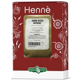 Erba Vita Henné Color Tintura Capelli Rosso Naturale 100 g Erba Vita Henné Color Tintura Capelli Rosso Naturale 100 g