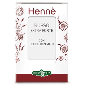 Erba Vita Henné Color Tintura Capelli Rosso Naturale Extra Forte 100 g Erba Vita Henné Color Tintura Capelli Rosso Naturale Extra Forte 100 g
