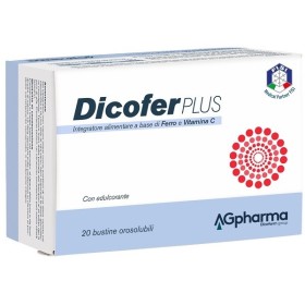 Dicofer Plus Integratore Ferro e Vitamina C 20 Bustine Dicofer Plus Integratore Ferro e Vitamina C 20 Bustine