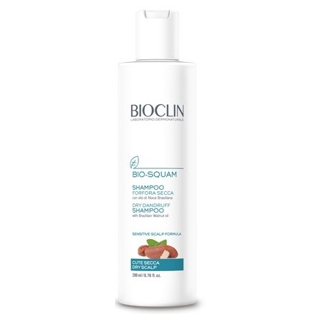 Bioclin Bio-Squam Shampoo Forfora Secca e Cute Sensibile 200 ml