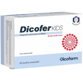 Dicofer Kids integratore Ferro 20 Bustine Dicofer Kids integratore Ferro 20 Bustine