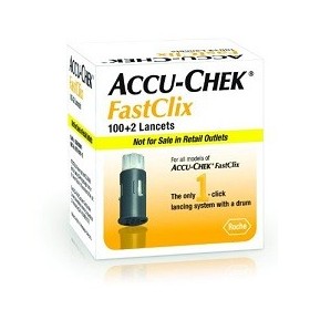 Accu-Chek Fastclix Lancette Pungidito 100 2 Pezzi Accu-Chek Fastclix Lancette Pungidito 100 2 Pezzi
