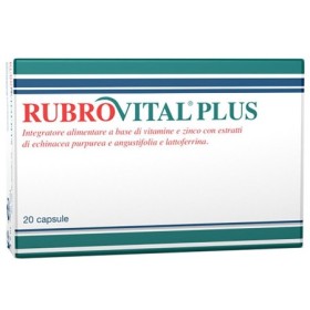 Rubrovital Plus Integratore Per Le Difese Immunitarie 20 Capsule Rubrovital Plus Integratore Per Le Difese Immunitarie 20 Capsule