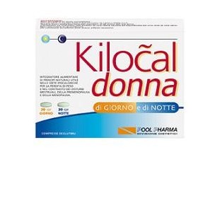 Kilocal Donna Giorno e Notte Integratore Diete Ipocaloriche 40 Compresse Kilocal Donna Giorno e Notte Integratore Diete Ipocaloriche 40 Compresse