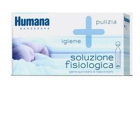 Humana Baby Soluzione Fisiologica Igiene Pulizia Nasale 5mlx20 Flaconcini Humana Baby Soluzione Fisiologica Igiene Pulizia Nasale 5mlx20 Flaconcini