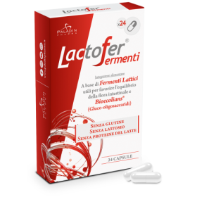 Lactofer Fermenti Integratore Flora Microbica Intestinale 24 Capsule Lactofer Fermenti Integratore Flora Microbica Intestinale 24 Capsule