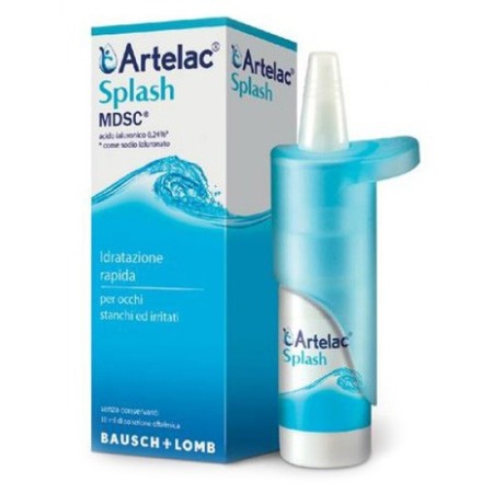 Baush & Lomb Artelac Splash Soluzione Idratante Occhi Multidose 10 ml