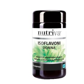 Nutriva Isoflavoni Donna Integratore Menopausa 50 Compresse Nutriva Isoflavoni Donna Integratore Menopausa 50 Compresse