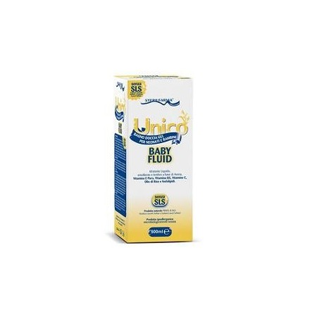 Unico Baby Fluid Bagnodoccia Neonati e Bambini 250 ml
