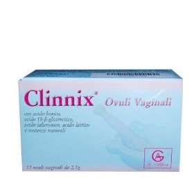Clinnix 15 Ovuli Vaginali 2,5g Clinnix 15 Ovuli Vaginali 2,5g