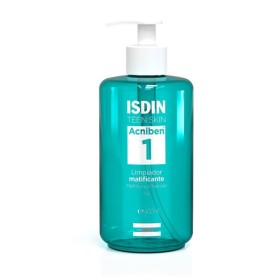 Isdin Acniben Mattifying Cleanser Gel Detergente Viso Pelle Grassa 400 ml Isdin Acniben Mattifying Cleanser Gel Detergente Viso Pelle Grassa 400 ml