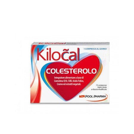 Kilocal Colesterolo Integratore Controllo Dei Lipidi 15 Compresse