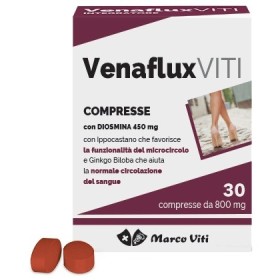 Venaflux Integratore Microcircolo 30 Compresse Venaflux Integratore Microcircolo 30 Compresse