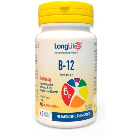 Longlife b12 1000mcg 60cpr