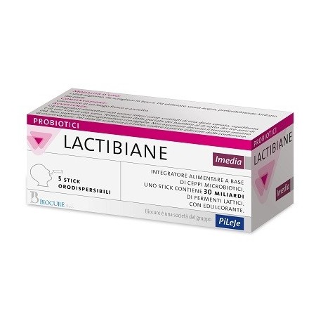 Lactibiane Imedia Integratore 5 Stick Orosolubili