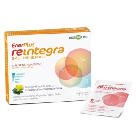 Enerplus Reintegra Integratore di Sali Minerali 10 Bustine Enerplus Reintegra Integratore di Sali Minerali 10 Bustine