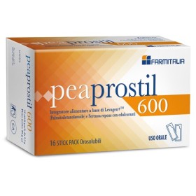 Peaprostil 600 Integratore 16 Bustine Orosolubili Peaprostil 600 Integratore 16 Bustine Orosolubili