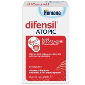 Humana Difensil Atopic Olio di Borragine Per Trattamento Dermatite Atopica 30 ml Humana Difensil Atopic Olio di Borragine Per Trattamento Dermatite Atopica 30 ml